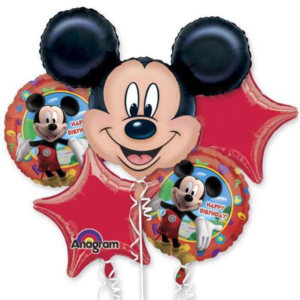 Mickey Mouse balloon bouquet - Pixie Party Boutique